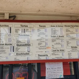 Latest menu 11.12.2023