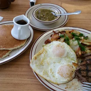 Steak and Eggs