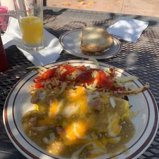 Chili Verde Omelette