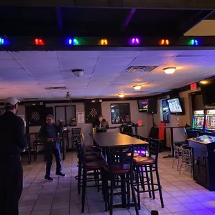 people playing video games