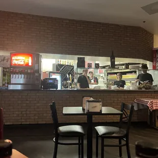 sushi and sashimi, interior