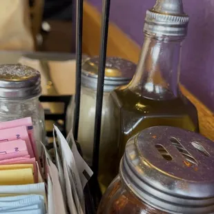 The waitress said "these are cleaned once a week" WHAT?