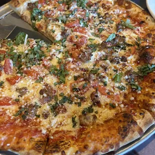 Bella Roma Pizza with Italian sausage