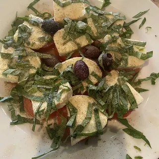 Tomato, Fresh Mozzarella and Basil