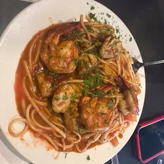 Shrimp and Scallop Scampi Combo