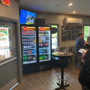 Entrance and Drink Cooler!