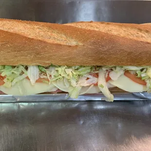 A party favorite....3 foot hoagie!!