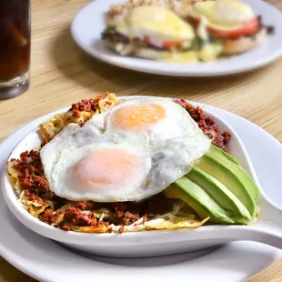 Chilaquiles with Chorizo