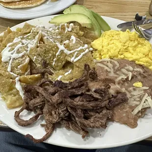 Steak Chilaquiles