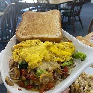 Veggie skillet....very tasty!!!!