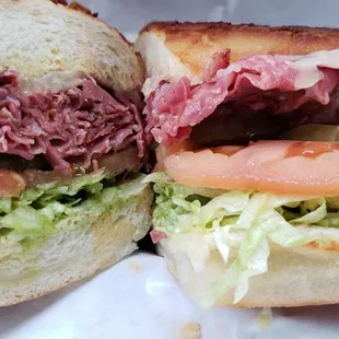 Hot Pastrami Sandwich