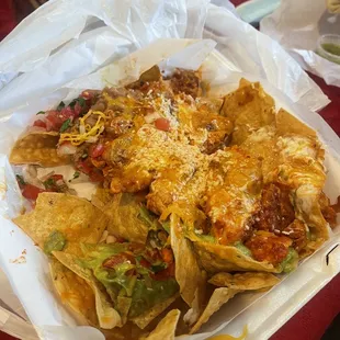 Chicken nachos