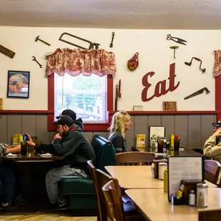 people sitting at a table
