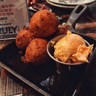 Shrimp & Andouille Hush Puppies