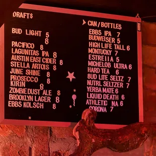 chicken wings and fried chicken, menu