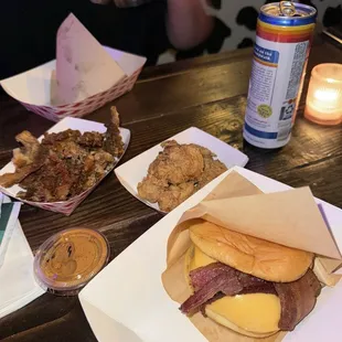 Prime Burger+cheese+bacon Mushroom Nugs Nugs