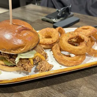 Korean chicken sandwich