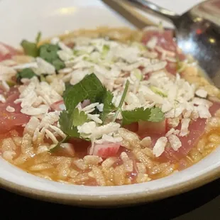 Tuna crudo