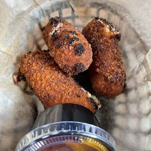 Crab Rangoon Mozzarella Sticks