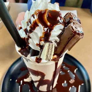 Chocolate Crazy Shake.