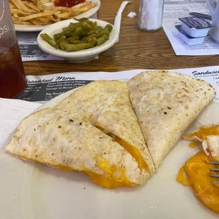 Chicken quesadilla