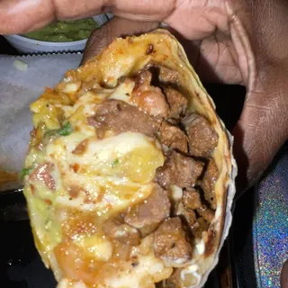Surf and Turf Burrito