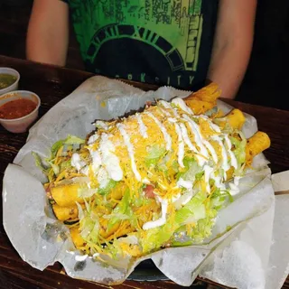 3 Super Rolled Tacos