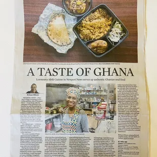 Feature in Virginian Pilot