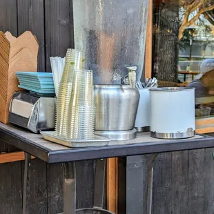 Outdoor water station