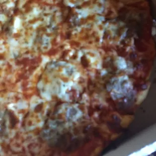 Sausage and mushroom