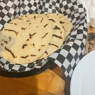 Salvadorian tortillas