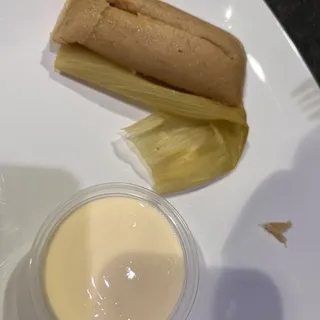 Tamal de Elote con Crema