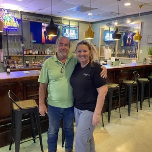 Owners Tammy and Larry