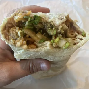 Chile Verde Super Burrito