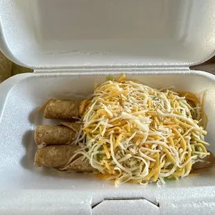 3 Rolled Tacos