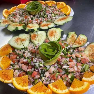 Ceviche De camarón 
Shrimp Ceviche