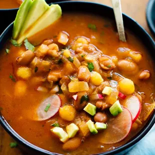 Their Pozole soup is excellent.