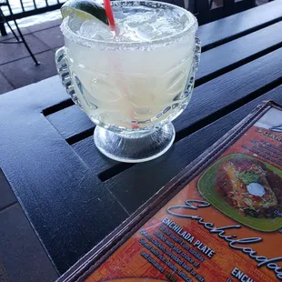 Rita on the patio overlooking the lake.