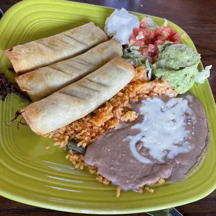 Flautas Plate