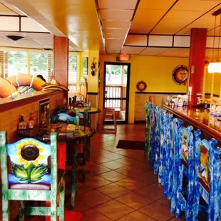 Newly remodeled dining room