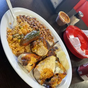 Half Grilled Chicken Plate