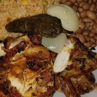 Half Grilled Chicken Plate