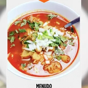 Menudo
Hot and Spacy
$10.99
everyday