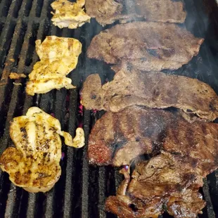 Our Grilled Chicken and our Carne Asada are grilled daily for freshness