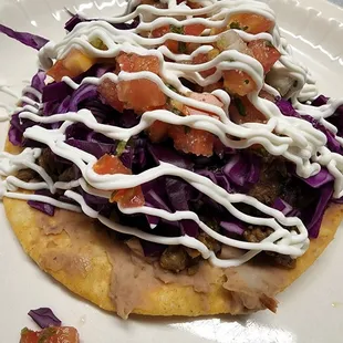Veggie Tostada
