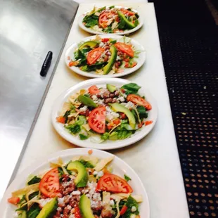 salads, food