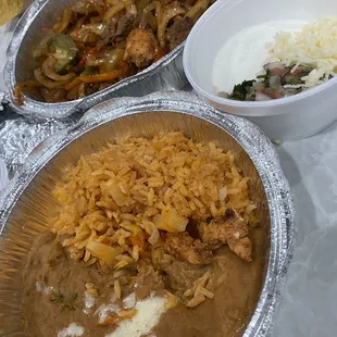 Chicken &amp; Steak Fajitas