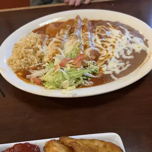 Shrimp Enchiladas