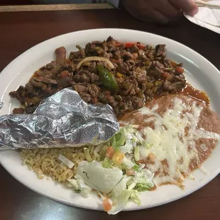 Bistec plate