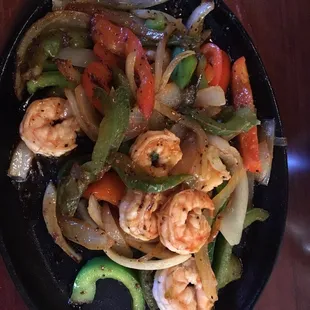 Shrimp Fajitas